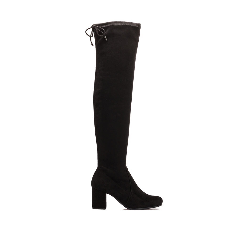 Black OTK boots